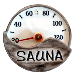 Termometro per sauna in ceramica - SAUNA 