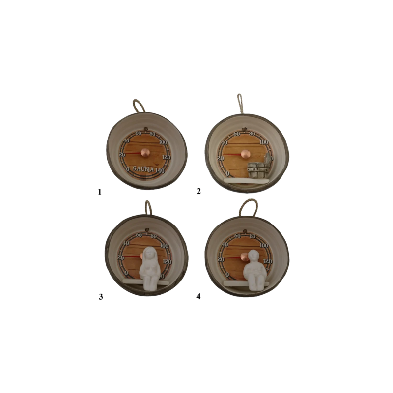 Termometro per sauna in ceramica - canna