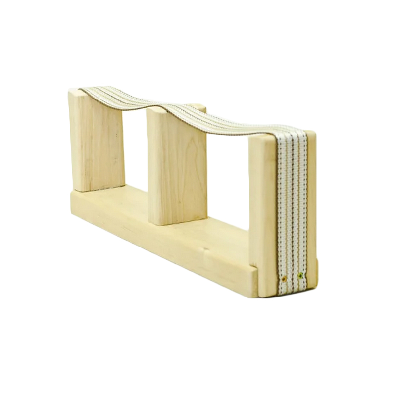 Poggiapiedi sauna con cravatta