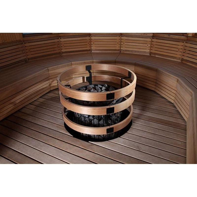 Ringhiera di sicurezza SASPO241L - per stufe HARVIA Legend, con illuminazione