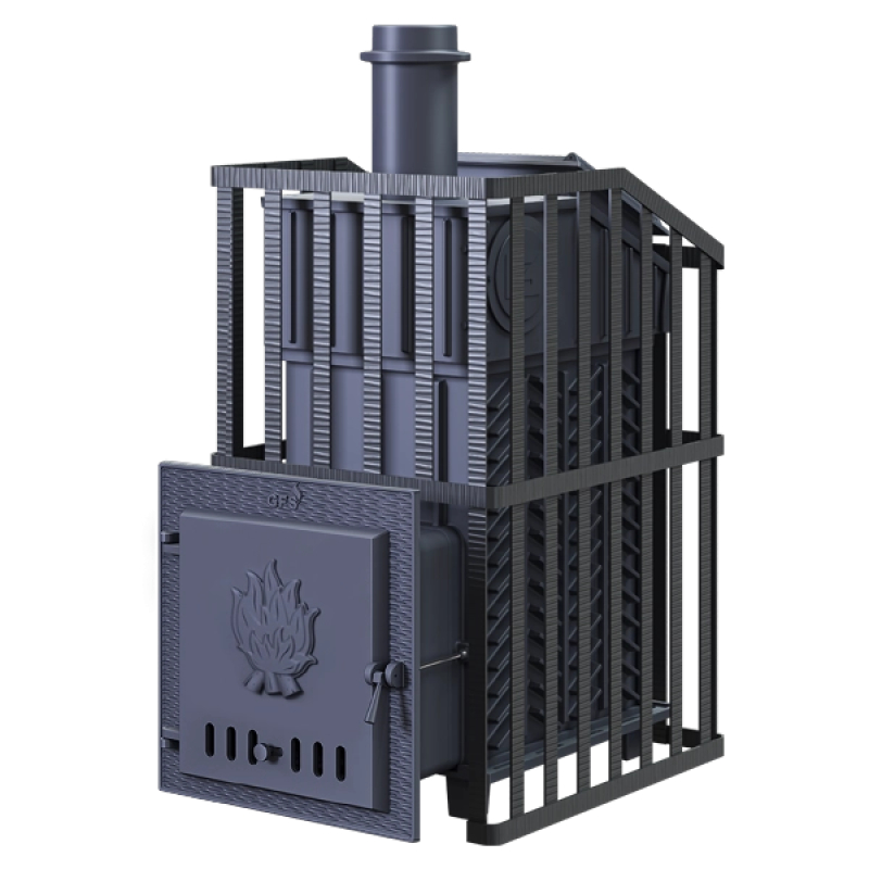 Stufa a legna per sauna GEFEST - GFS ZK Uragan 30 in griglia Stufa a legna per sauna GEFEST - GFS ZK Uragan 30 in griglia