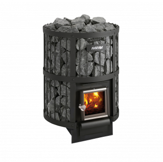 Stufa a legna per sauna - HARVIA Legend 240 BimSchV2, nera