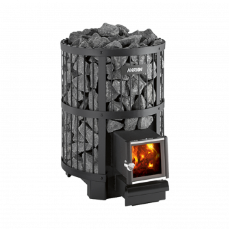 Stufa a legna per sauna - HARVIA Legend 240 SL BimSchV2, nera