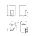 Stufa a legna per sauna - STOVEMAN 20R HEAVY - 3