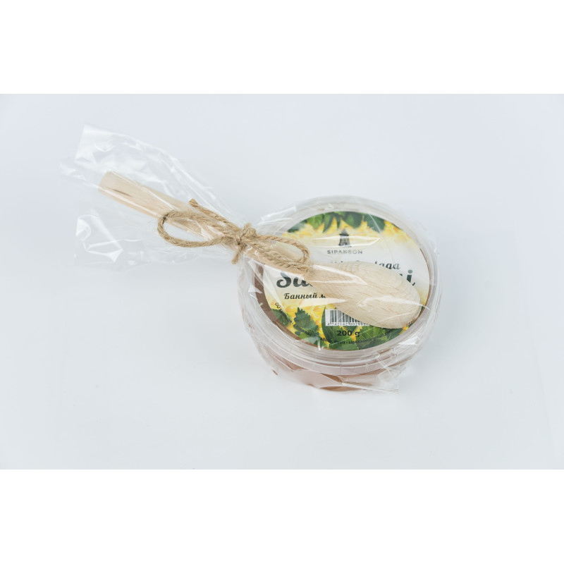 Miele per sauna con estratto di menta piperita e sale, 200g