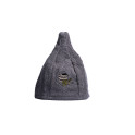 Cappello da sauna in cotone - GRIGIO - 0
