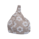 Cuffia da sauna in cotone - FIORI