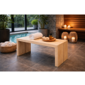 Panca da sauna MODELLO 5, in legno di ontano - 5