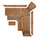 Panca modulare per sauna PREMIUM, Thermo Aspen - 11