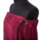 Set regalo in confezione regalo per LEI. Cappello e grembiule da sauna da donna - BORDEAUX