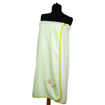 Grembiule da sauna da donna - VERDE CHIARO