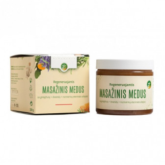 Miele da massaggio con oli essenziali di pompelmo, lavanda e rosmarino, 250 g