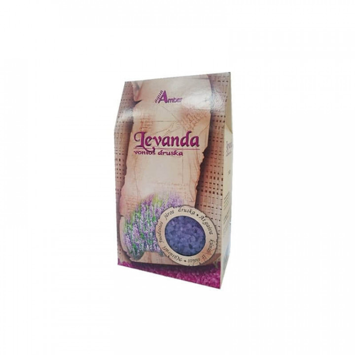 Sale da bagno naturale Aqua Amber - Lavanda