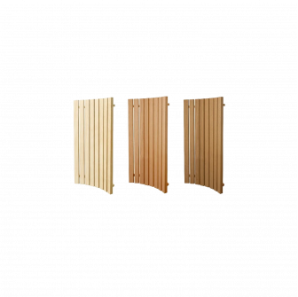 Schienale per panche modulari sauna
