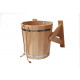 Secchio per doccia con inserto in acciaio inossidabile, 20 l