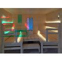 Illuminazione a LED per sauna Overled, 12VDC / 240V - 4
