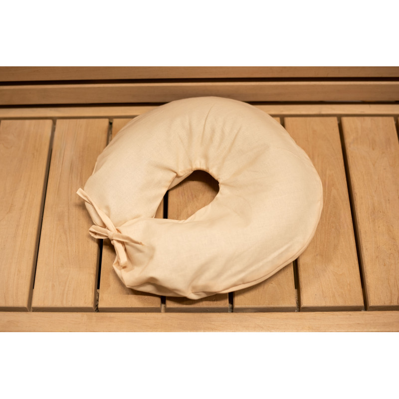 Cuscino per trattamenti sauna, colore sabbia, 30 × 30 cm