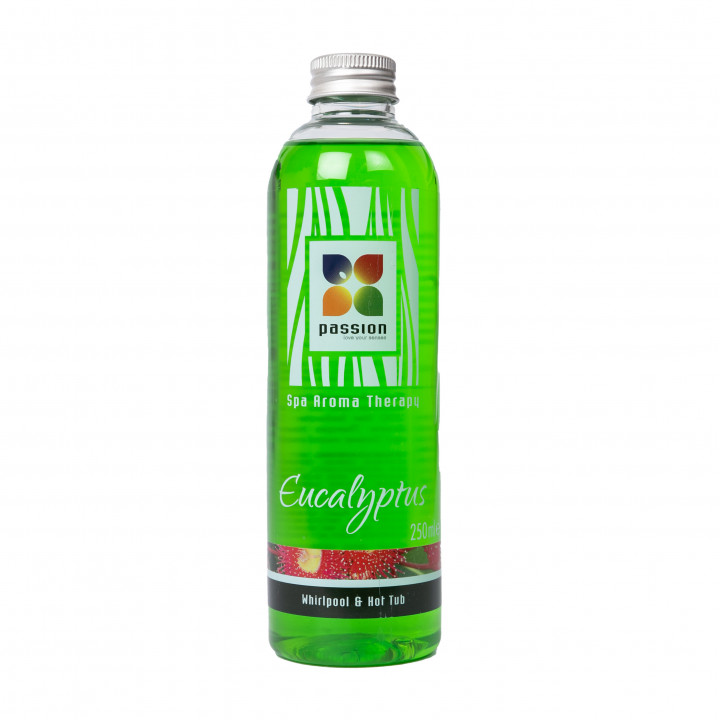 PASSION profumo aromaterapico per idromassaggi e vasche idromassaggio, Eucalipto 250 ml