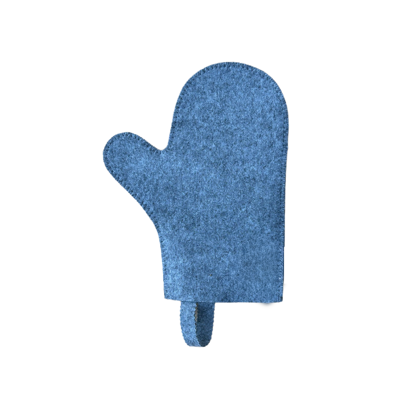 Guanto per sauna, grigio