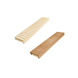 Panca per sauna, pioppo / ontano, 400x1600-2400 mm  Panca per sauna, pioppo / ontano, 400x1600-2400 mm