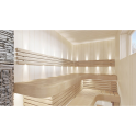 Panca da sauna, pioppo tremulo/ontano, 400x1600-2400 mm - 11