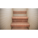 Panca da sauna, pioppo tremulo/ontano, 400x1600-2400 mm - 6