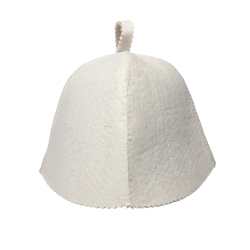 Cappello da sauna - bianco 