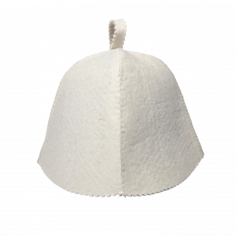 Cappello da sauna - bianco