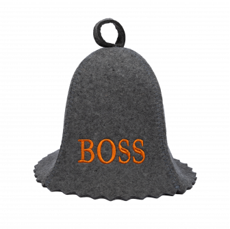 Cappello da sauna - BOSS, grigio