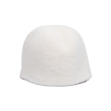 Cappello da sauna - Bianco, di lana - 0