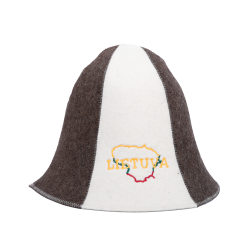 Cappello da sauna - Lietuva, a righe 