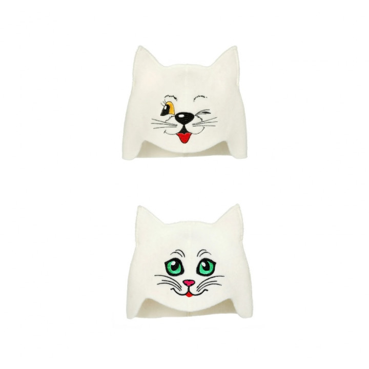 Cappello da sauna - Gattino con orecchie