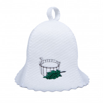 Cappello da sauna - vasca con frusta