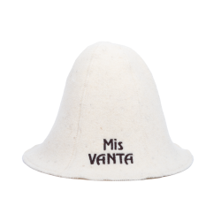Cappello da sauna - Miss Vanta, bianco
