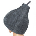 Set regalo in confezione regalo per LUI. Cappello e grembiule da sauna da uomo - GRIGIO - 5