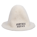 Cappello da sauna - PIRTIES ŠEFAS, bianco - 0