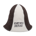 Cappello da sauna - PIRTIES ŠEFAS, a righe - 0