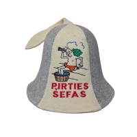 Cappello da sauna - PIRTIES ŠEFAS, sospeso