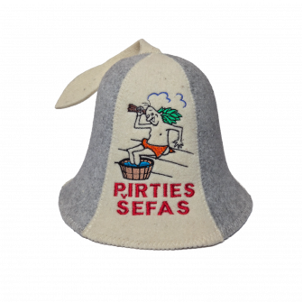 Cappello da sauna - PIRTIES ŠEFAS, sospeso