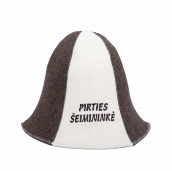Cappello da sauna - PIRTIES ŠEIMININKĖ, a righe