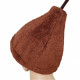 Set regalo in confezione regalo per LUI. Cappello e grembiule da sauna da uomo - MARRONE