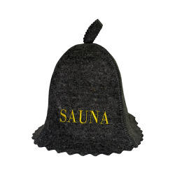 Cappello da sauna - SAUNA, grigio  Cappello da sauna - SAUNA, grigio