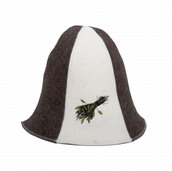 Cappello da sauna - SAUNA WHISK, a righe