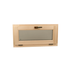 Finestra per sauna 1000x500, a cerniera 