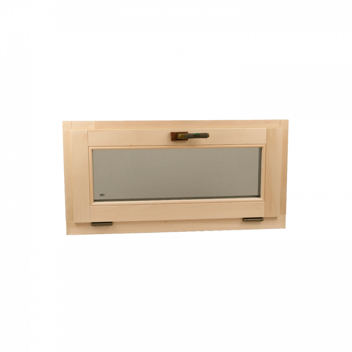 Finestra per sauna 1000x500, a cerniera