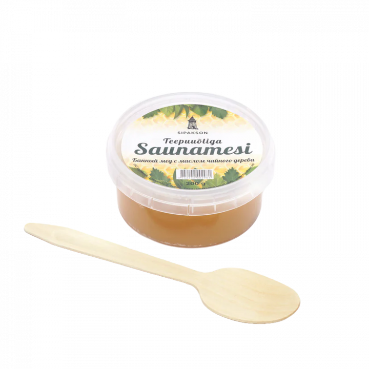 Miele per sauna con estratto di tea tree, 200 g
