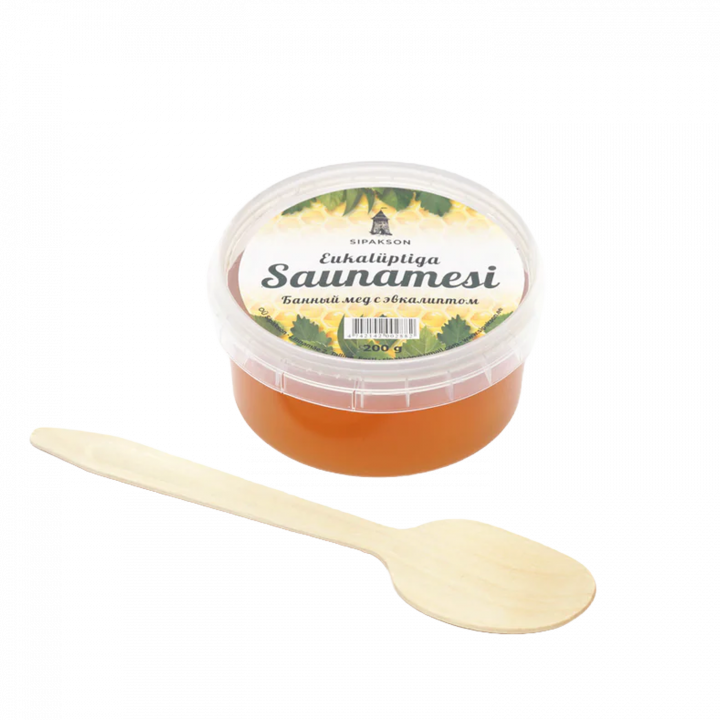 Miele per sauna con estratto di eucalipto, 200 g