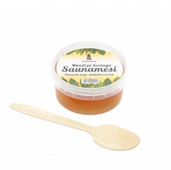 Miele per sauna con estratto di menta e sale, 200 g