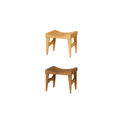 Panca per sauna, termo-ontano 470x340x410 mm 