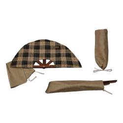 Ventilatore per sauna, materiale a quadri scuri 